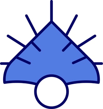 Fan Palm Vector Icon