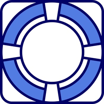 Lifebouy Vector Icon