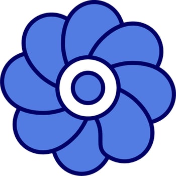 Oleander Vector Icon