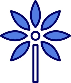 Schefflera Vector Icon