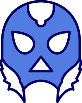 Wrestling Masks Vector Icon