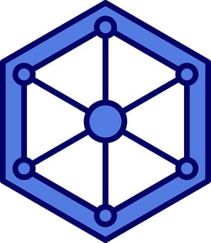 Hexagon Vector Icon