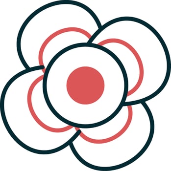 Begonia Vector Icon