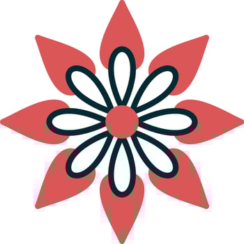Zinnia Vector Icon