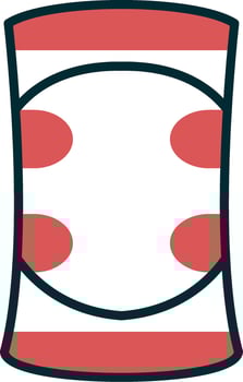 Knee Pad Vector Icon