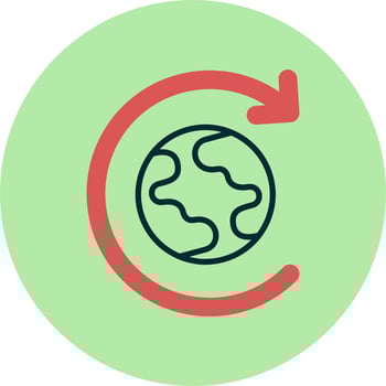 Rotation Vector Icon