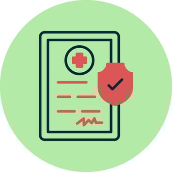 Health Insurance Vector Icon