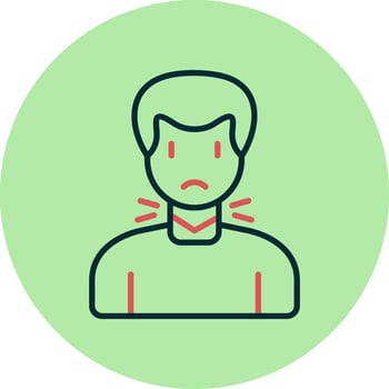 Thyroid Vector Icon