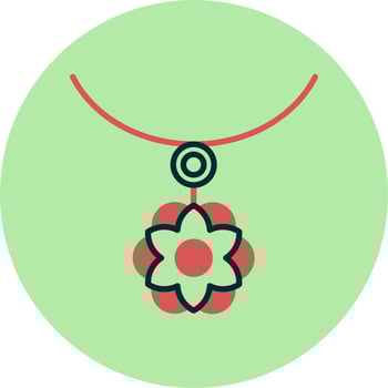 Necklace Vector Icon