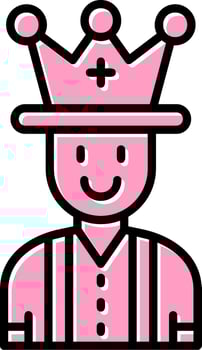 King Vector Icon