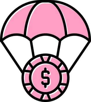 Parachute Vector Icon