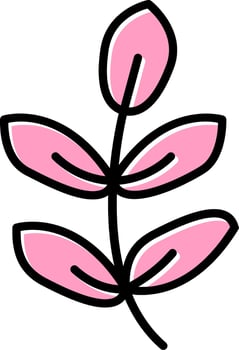 Royal Fern Vector Icon
