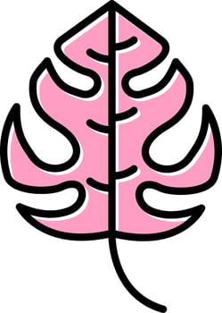 Monstera Vector Icon