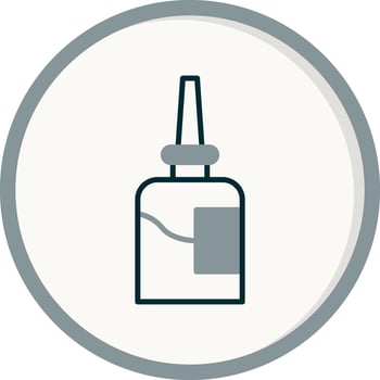 Nasal Spray Vector Icon