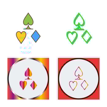 Card Suits Vector Icon
