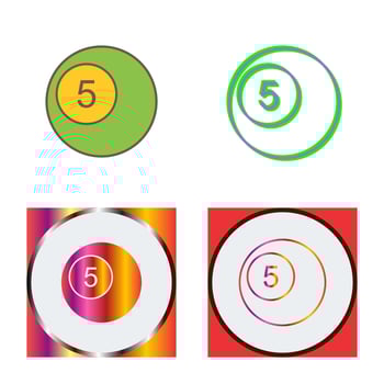 Pool Balls Vector Icon