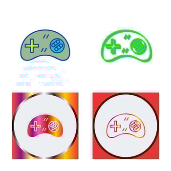 Unique Gaming Control Vector Icon