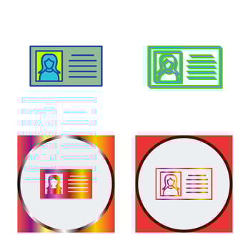 Female Profile Vector Icon