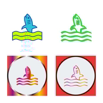 Dangerous Shark Vector Icon