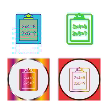 Unique Solving Question Vector Icon