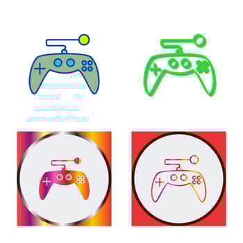 Unique Gaming Control Vector Icon