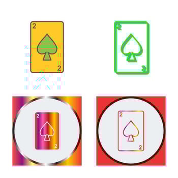Spades Card Vector Icon