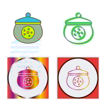 Cookie Jar Vector Icon