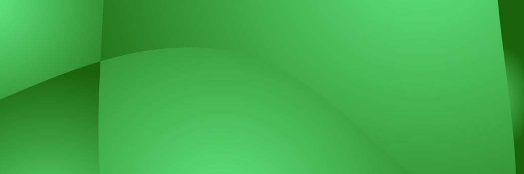 abstract green curve background for design vector