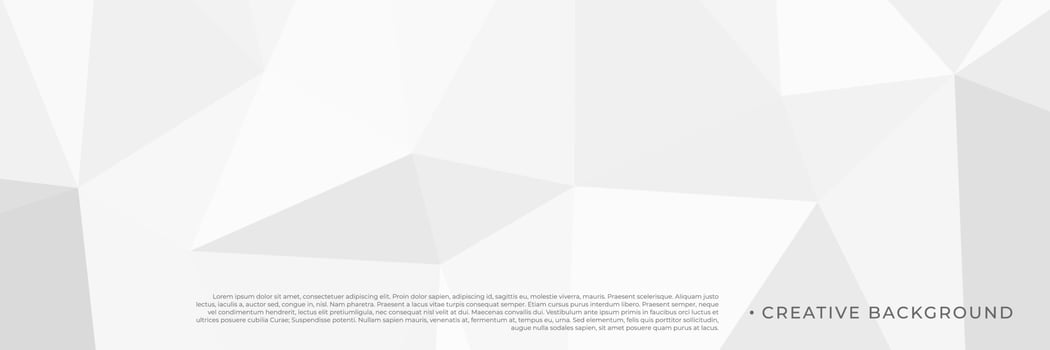 abstract grey white geometric background vector