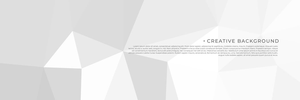 abstract grey white geometric background vector