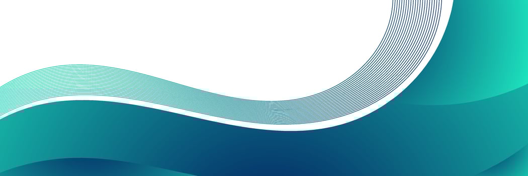 abstract green curve background for design vector