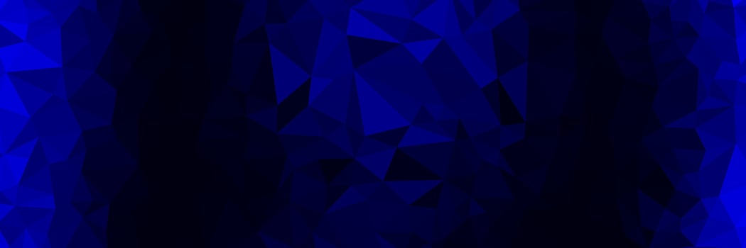 abstract blue triangles background for design vector