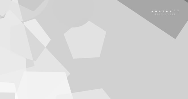 Abstract Modern geometric White and Gray Vector Backgrounds