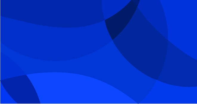 abstract blue color background with dynamic shapes composition vector