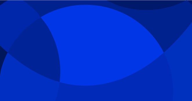 abstract blue color background with dynamic shapes composition vector