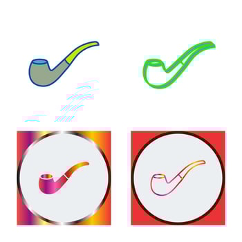 Smoking Pipe Vector Icon