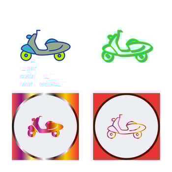 Scooter Vector Icon