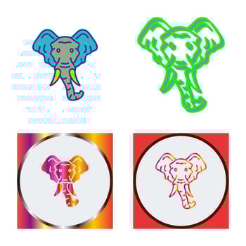 Eleplant Vector Icon