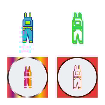 Jumpsuit Vector Icon