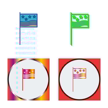 Flags Vector Icon