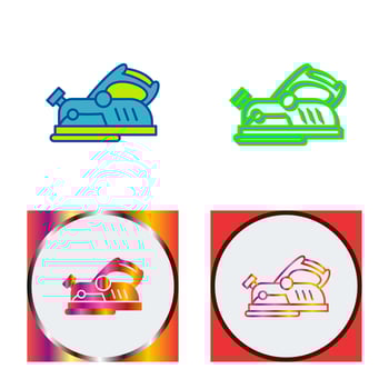 Electric Sanding Vector Icon
