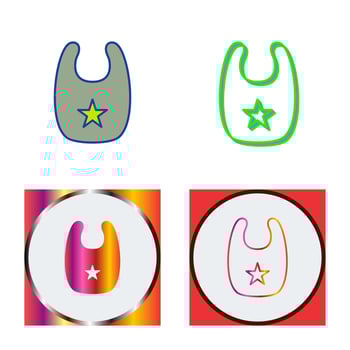 Bib Vector Icon