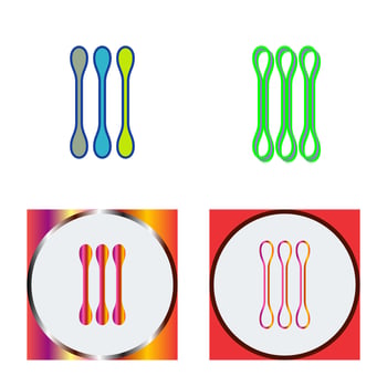 Cotton Bud Vector Icon