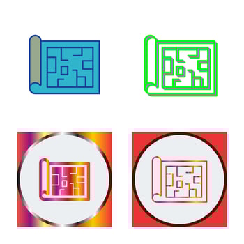 Blueprint Vector Icon