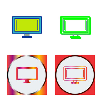 Monitor Vector Icon
