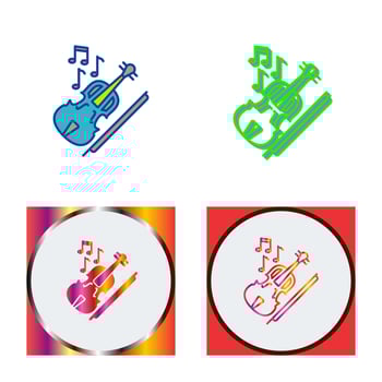Violin Vector Icon