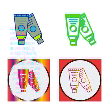 Paint Tube Vector Icon