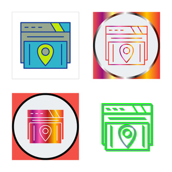 Map Location Vector Icon