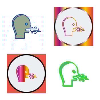 Bad Breath Vector Icon