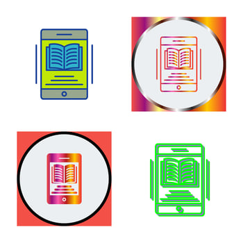 Ebook Vector Icon